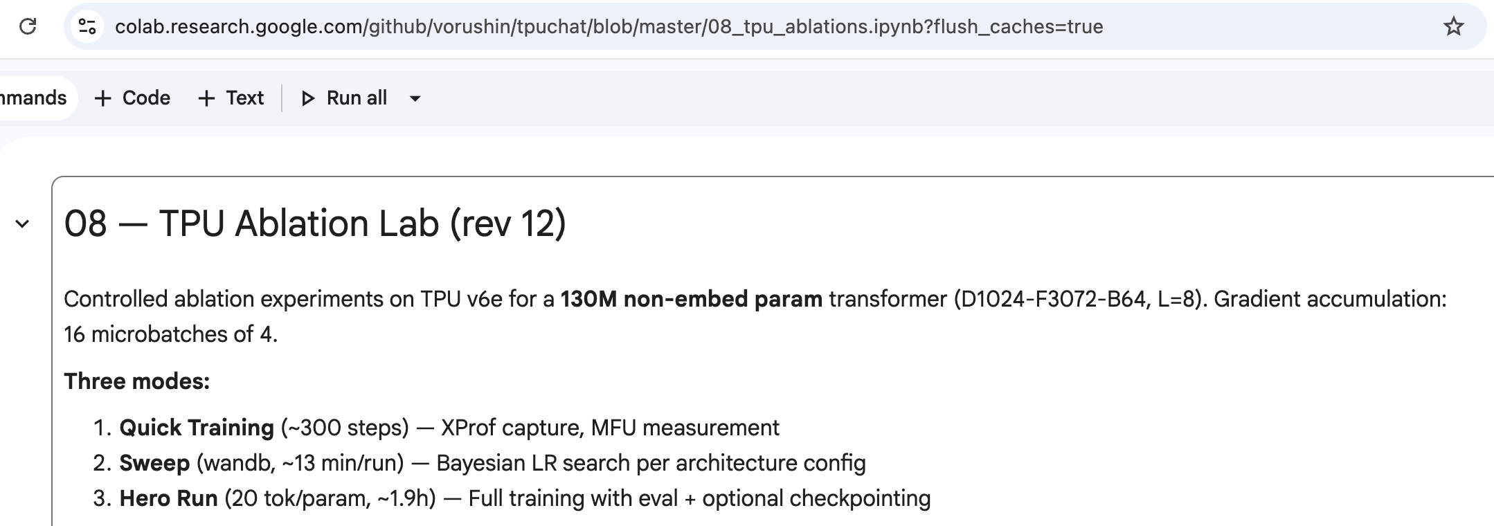 Colab notebook screenshot